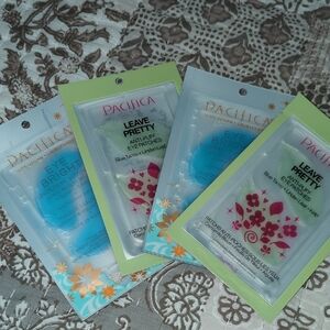 Pacifica Leave Pretty Anti-puff Eye Patches And Eye Bright Under eye Masks.